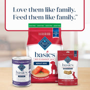 Basics Grain-Free Dry Dog Food for Adult Dogs, Limited Ingredient Diet, Salmon Recipe, 22-Lb. Bag